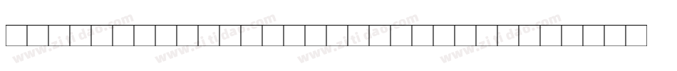 Shrewsbury-Condensed Bold字体转换